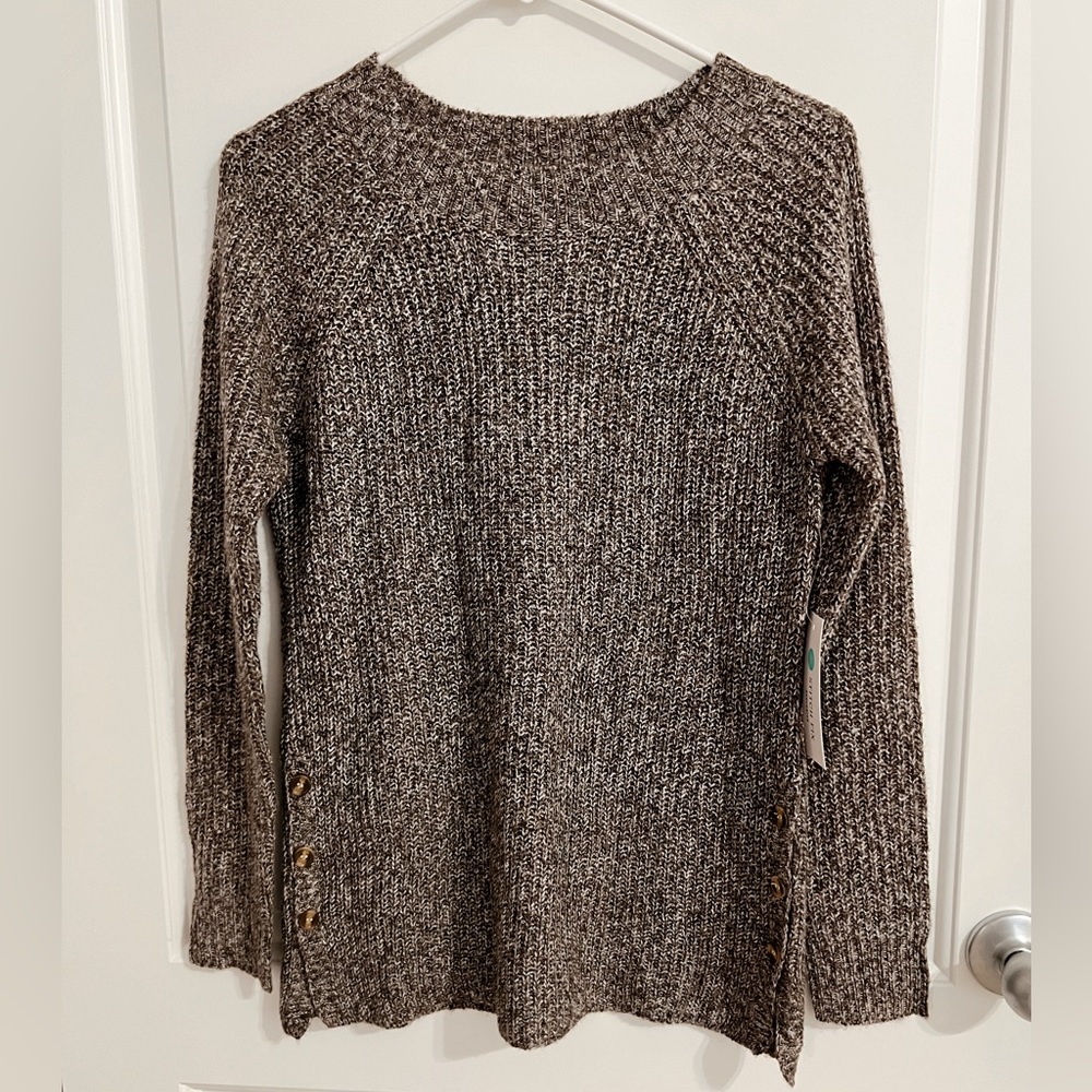 Pink Clover Brynn Side Button Detail Pullover (Stitch Fix) - Picture 3 of 6